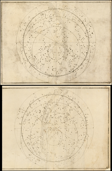 16-Celestial Maps Map By Johann Bayer