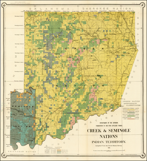 54-Plains Map By United States Department of the Interior