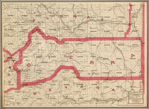 67-California Map By Punnett Brothers