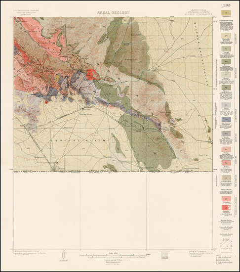 56-Southwest Map By U.S. Geological Survey