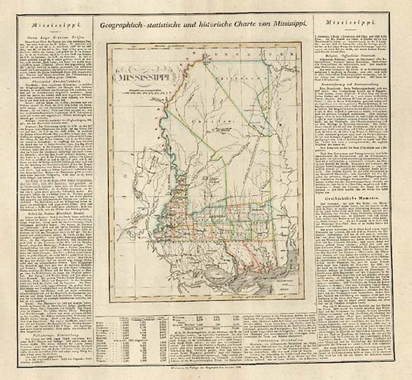 20-South Map By Carl Ferdinand Weiland