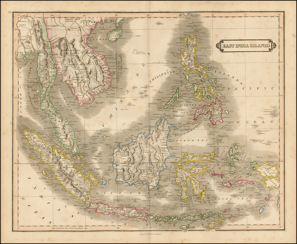 27-Southeast Asia and Philippines Map By Daniel Lizars