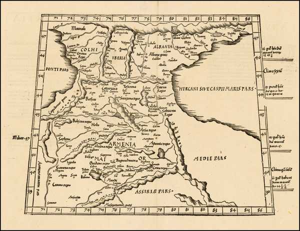 81-Central Asia & Caucasus and Turkey & Asia Minor Map By Lorenz Fries