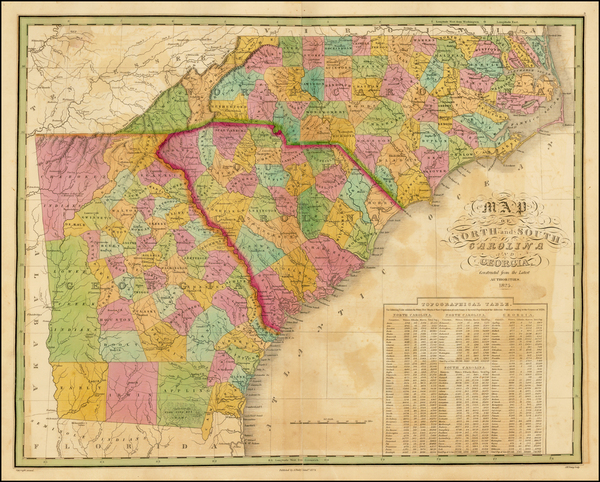 12-Southeast Map By Anthony Finley