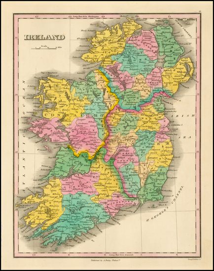 78-Ireland Map By Anthony Finley