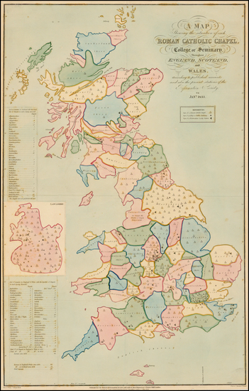 12-British Isles Map By British  Reformation Society