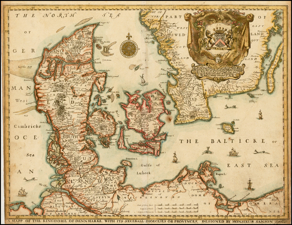 10-Baltic Countries and Scandinavia Map By Richard Blome