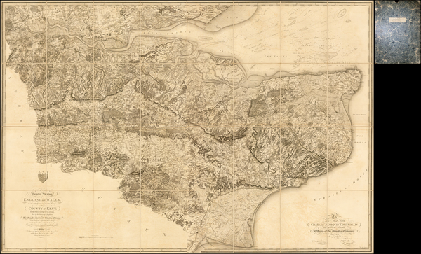 86-British Isles Map By William Mudge