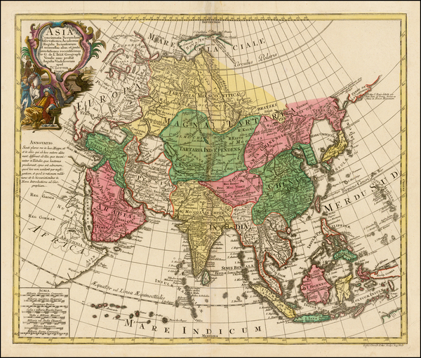 87-Asia and Asia Map By Tobias Conrad Lotter