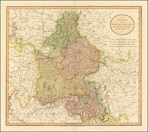 36-Germany Map By John Cary