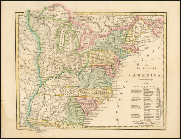 94-United States and Southeast Map By Robert Wilkinson