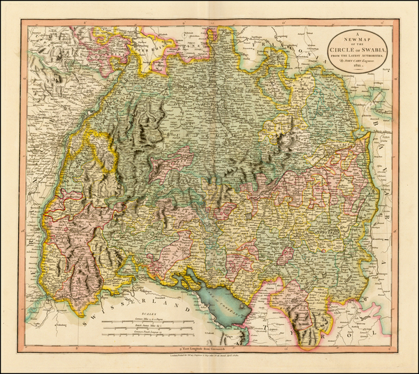 29-Germany Map By John Cary