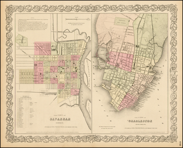 65-Southeast Map By G.W.  & C.B. Colton