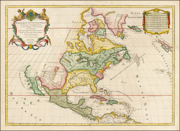 44-Midwest, North America and California Map By Alexis-Hubert Jaillot