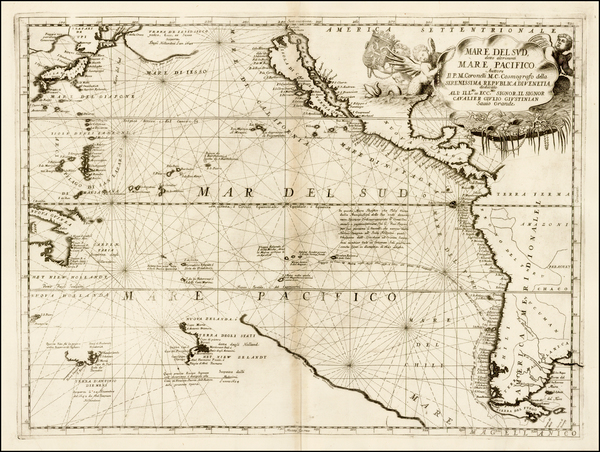 28-Polar Maps, Australia & Oceania, Pacific, Australia, Oceania, New Zealand, Hawaii, Other Pa