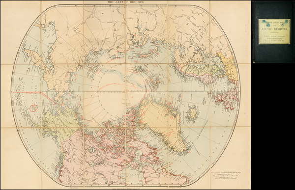 18-Polar Maps Map By Edward Stanford