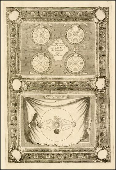 23-Celestial Maps Map By Vincenzo Maria Coronelli