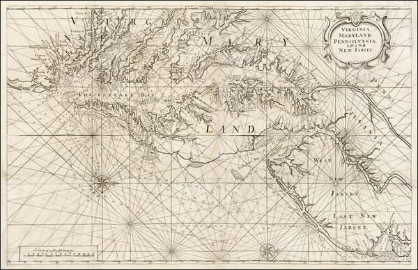 49-Mid-Atlantic and Southeast Map By William Mount  &  Thomas Page