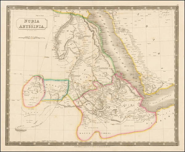 20-North Africa Map By Sidney Hall