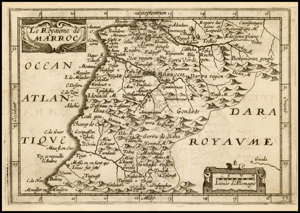 50-North Africa Map By Jean Boisseau