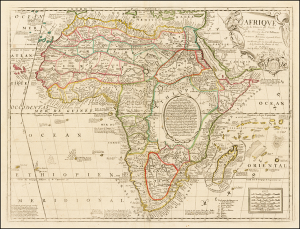 22-Africa and Africa Map By Jean-Baptiste Nolin