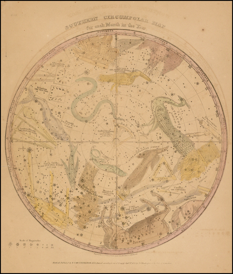 38-Celestial Maps Map By Elijah J. Burritt