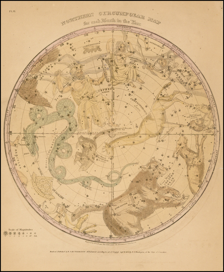 99-Celestial Maps Map By Elijah J. Burritt