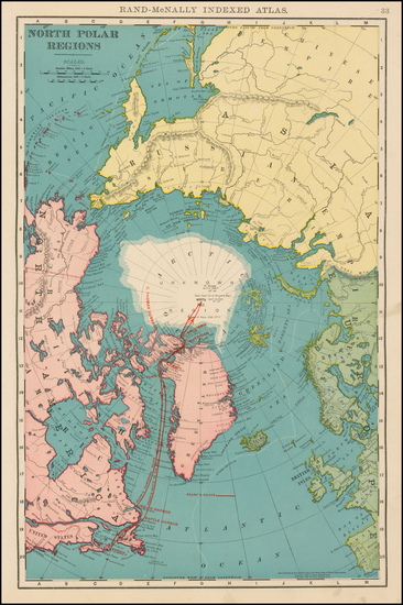 42-Polar Maps Map By William Rand  &  Andrew McNally