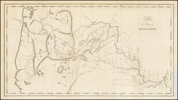 22-Rocky Mountains Map By Carey, Lea & Blanchard