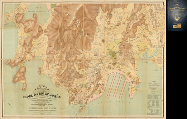 83-Brazil Map By Francisco Jaguaribe  Gomes de Mattos