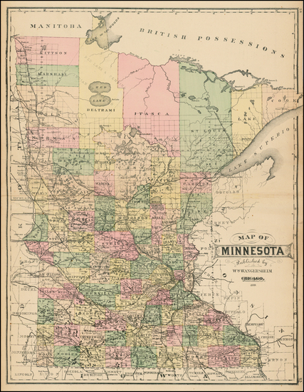 46-Midwest Map By William Wangersheim