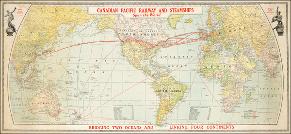 11-World and World Map By Matthews-Northrup & Co.