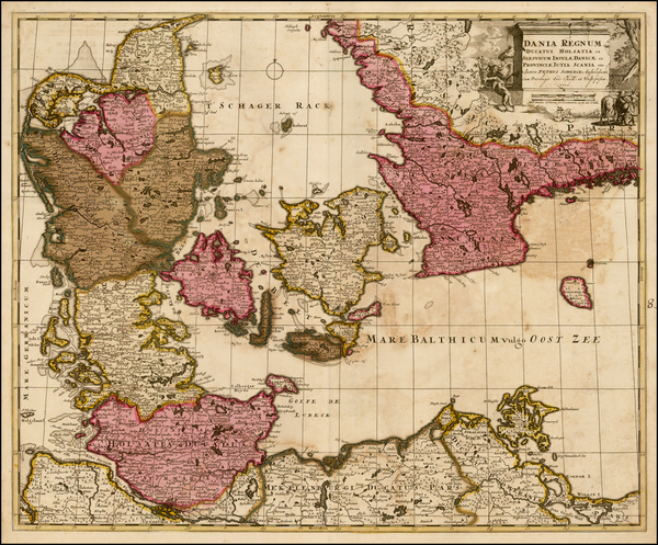 27-Scandinavia Map By Peter Schenk