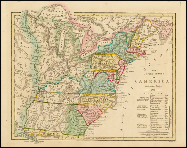 36-United States and Southeast Map By Robert Wilkinson