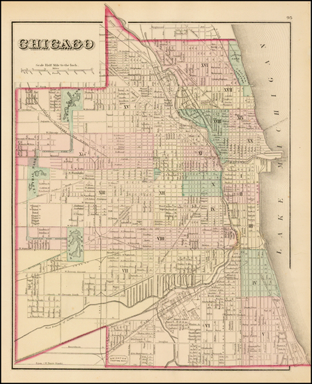 85-Midwest Map By O.W. Gray