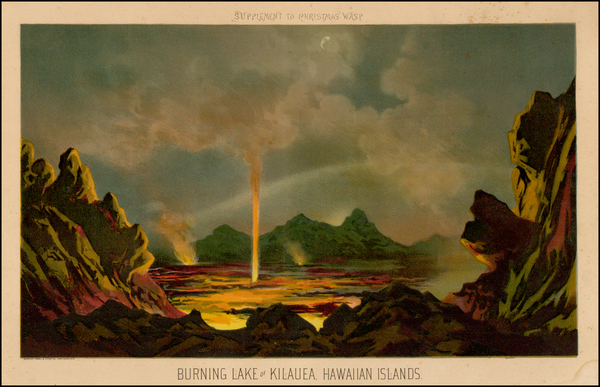 93-Hawaii and Hawaii Map By Schmidt Label & Litho. Co.