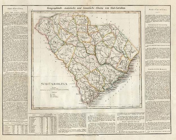 88-Southeast Map By Carl Ferdinand Weiland