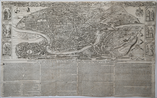 49-Italy Map By Giuseppe Longhi