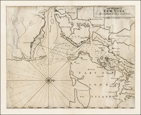 49-New York, New York City and Mid-Atlantic Map By Mount & Page