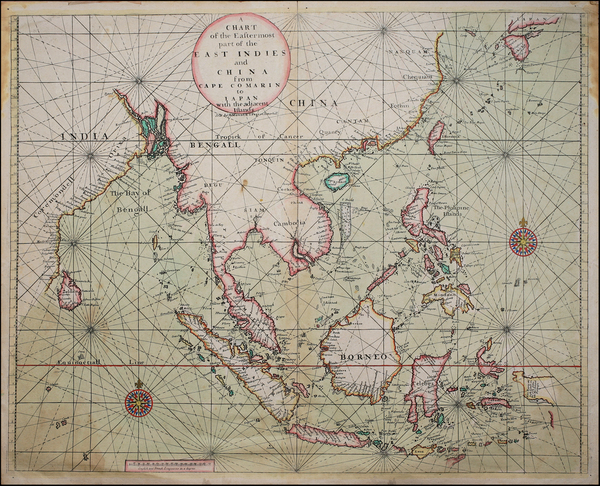 45-China, India, Southeast Asia, Philippines and Other Islands Map By Thomas Page / Richard Mount