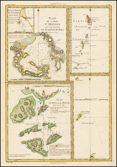 65-China, Japan and Russia in Asia Map By Rigobert Bonne