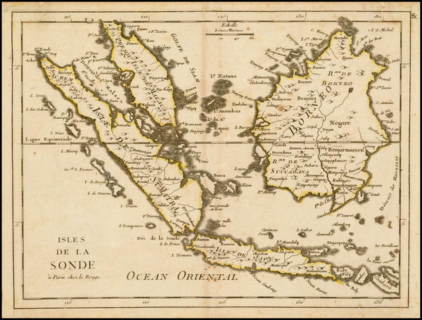 42-Southeast Asia Map By George Louis Le Rouge