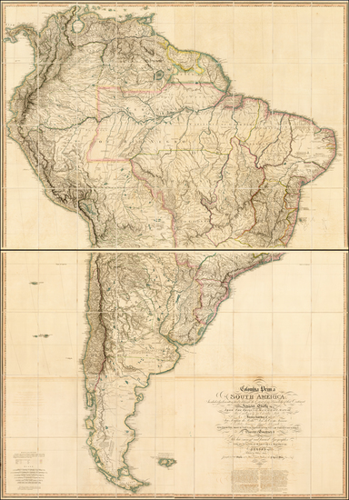 69-South America Map By William Faden