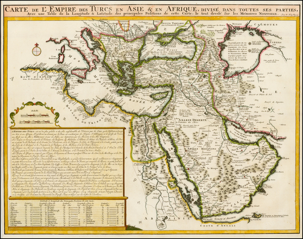 75-Turkey, Central Asia & Caucasus, Middle East, Turkey & Asia Minor and Greece Map By Hen