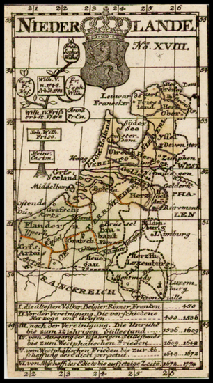 17-Netherlands Map By Anonymous