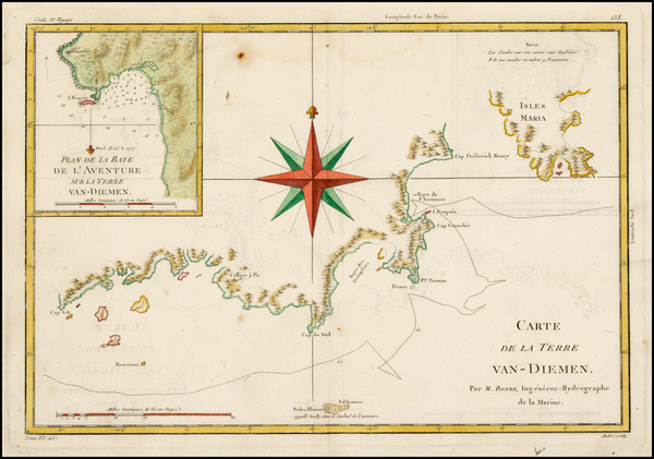 21-Australia & Oceania and Australia Map By Rigobert Bonne