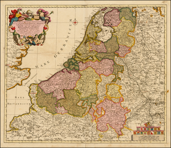 48-Netherlands Map By Peter Schenk