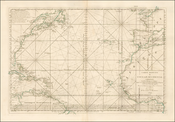 28-South Africa and West Africa Map By Depot de la Marine