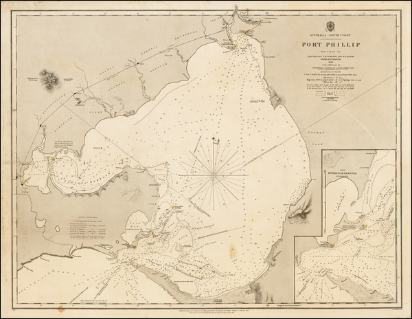 98-Australia Map By British Admiralty