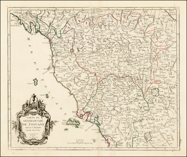 89-Northern Italy Map By Paolo Santini